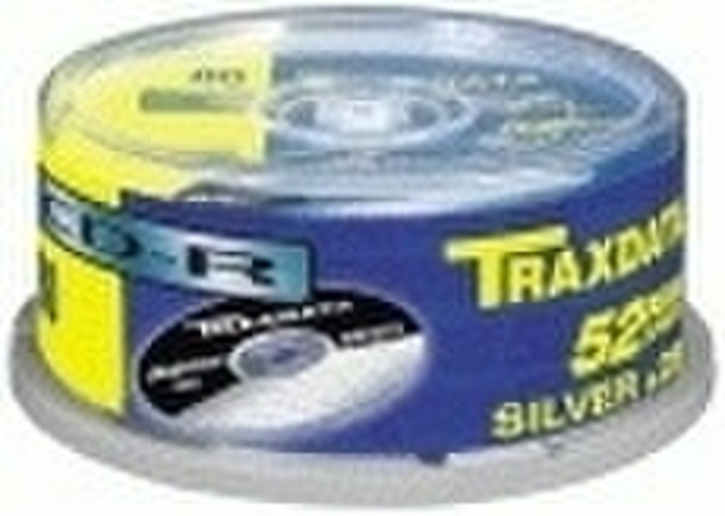 Traxdata CD-R 52x 25pk CD-R 700MB 25pc(s)
