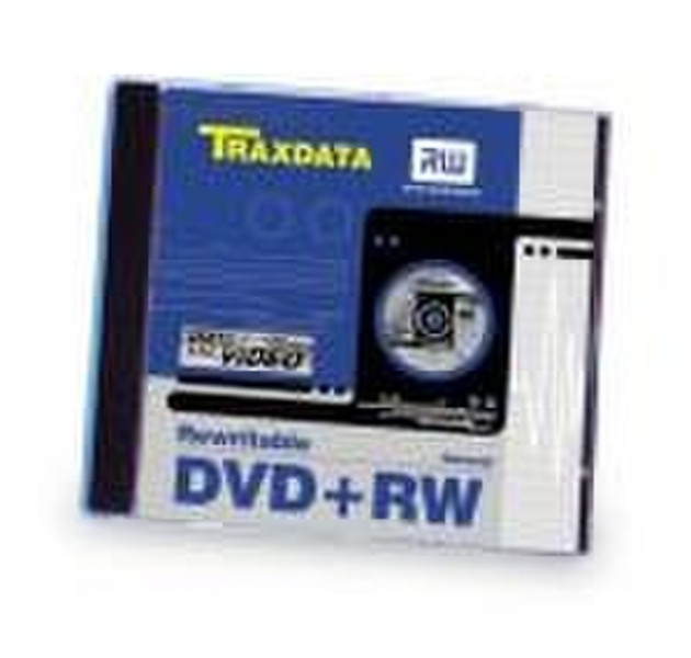 Traxdata DVD+RW 5pk 4.7GB DVD+RW 5Stück(e)