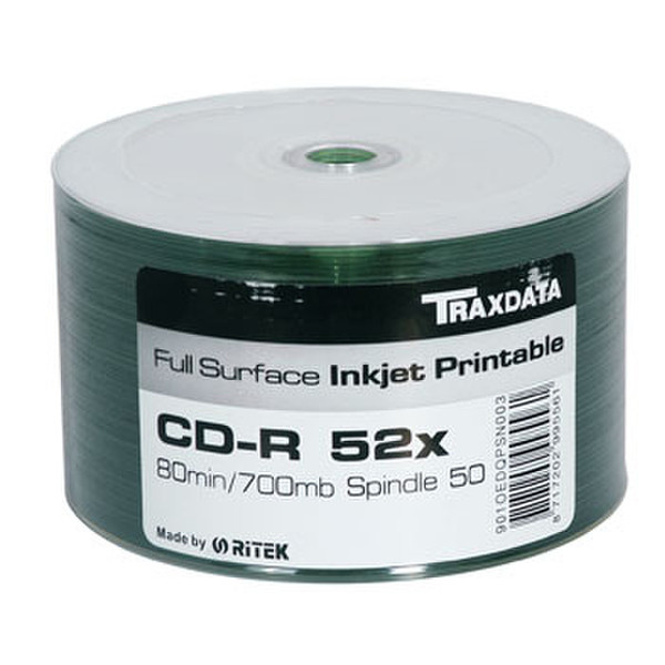Traxdata CD-R Printable CD-R 700МБ 50шт