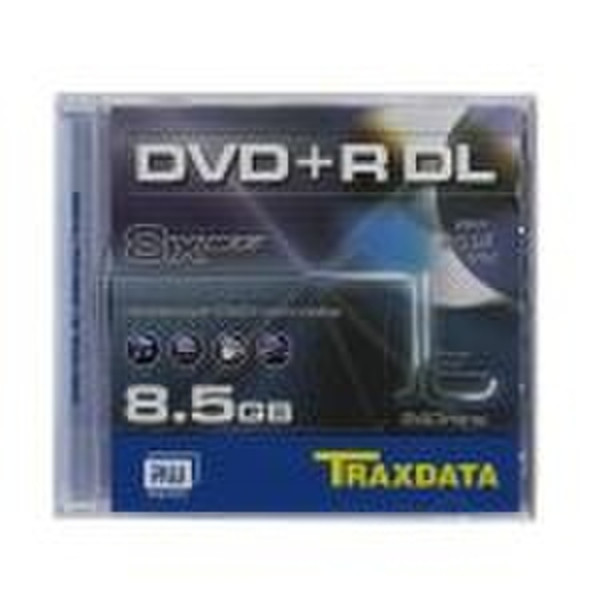Traxdata DVD+R Double Layer 5pk 8.5GB DVD+R DL 5Stück(e)