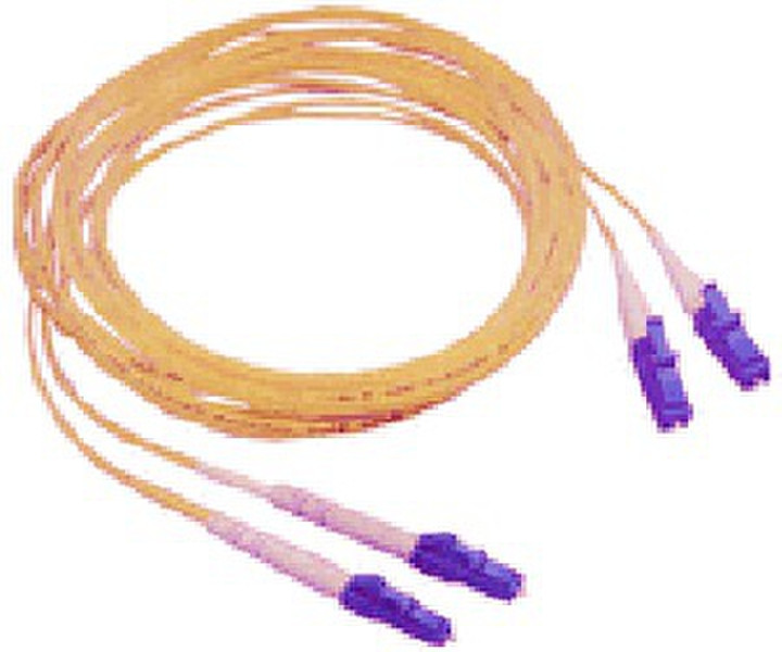 TE Connectivity 6536501-2 LC LC Yellow fiber optic cable