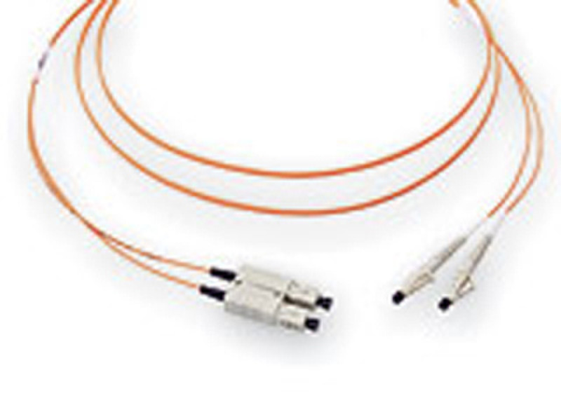 TE Connectivity 6536508-5 5m LC SC Yellow fiber optic cable
