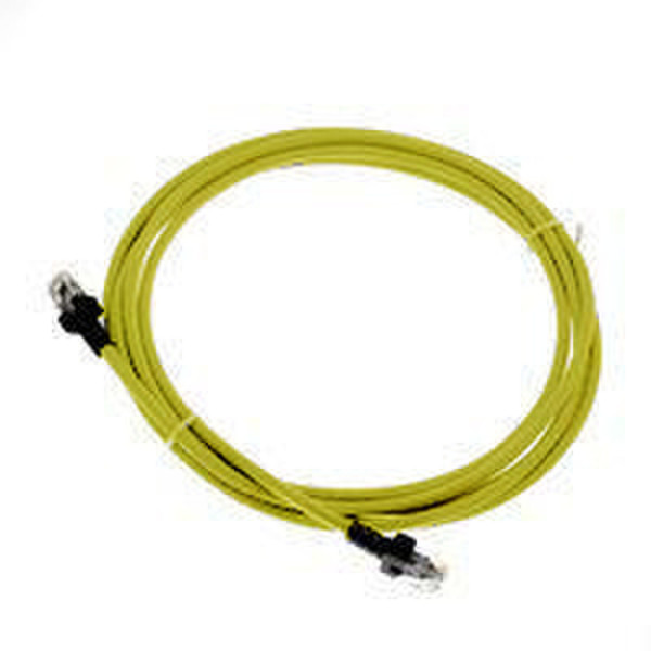 TE Connectivity LAN Cat5e UTP 5м Желтый сетевой кабель