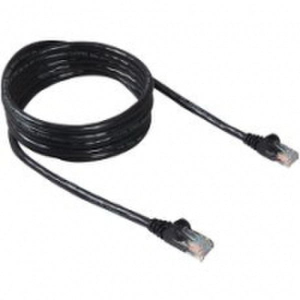 TE Connectivity LAN Cat.5e UTP 2м Черный сетевой кабель