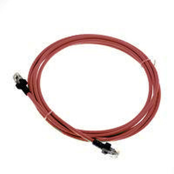 TE Connectivity LAN Cat.6 UTP 2m Red networking cable
