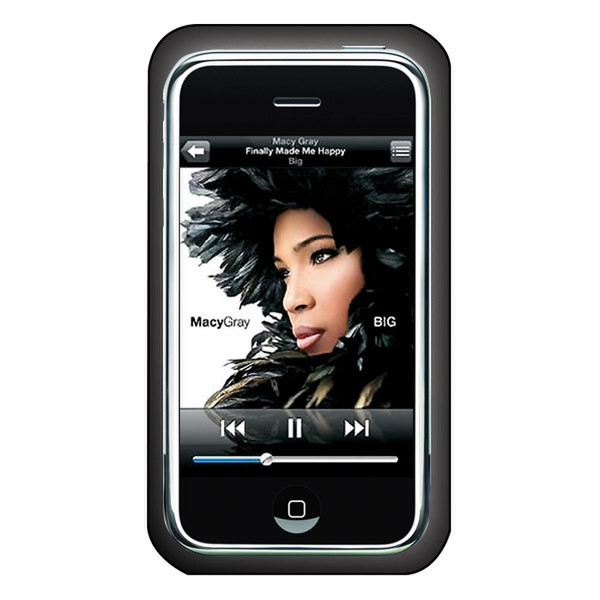 PURO Silicon Sleeve iPod Touch 2G Черный