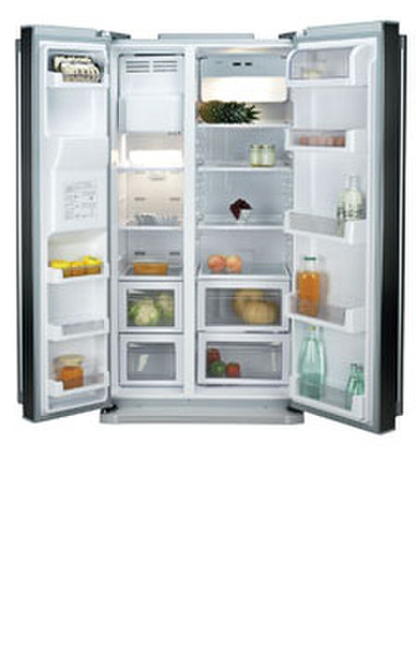 Fagor FQ-890 X freestanding Silver side-by-side refrigerator