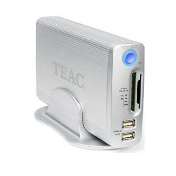 TEAC HD-35CRU-2X-1TB 2.0 1000GB Silver external hard drive