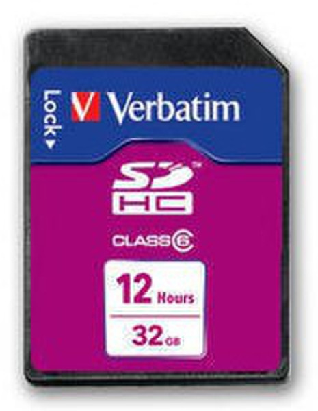 Verbatim HD Video SDHC 32GB 12 Hours 32ГБ SDHC карта памяти