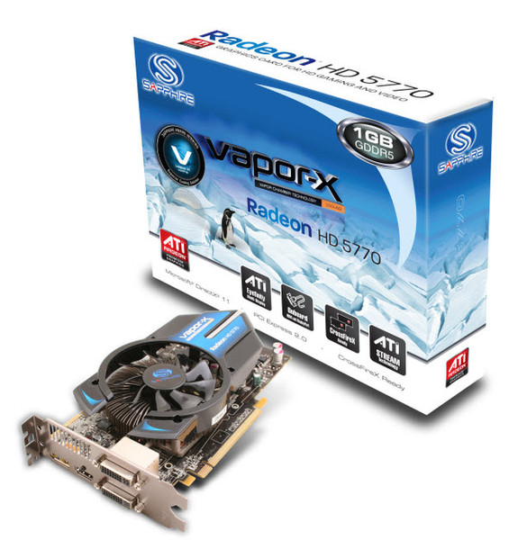 Sapphire Radeon HD 5770 Vapor-X 1GB