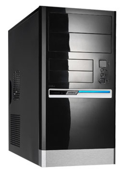 Linkworld 437-16 Micro-Tower Black,Silver computer case