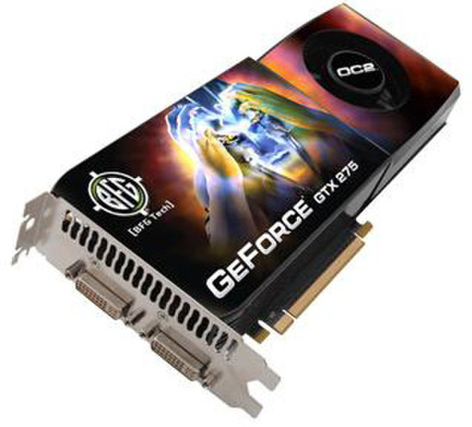 BFG Tech BFGEGTX275896OC2E GeForce GTX 275 GDDR3 graphics card