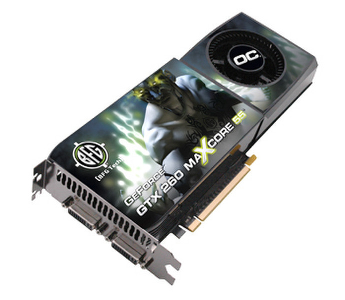 BFG Tech NVIDIA GeForce GTX 260 OC MAXCORE 55 GeForce GTX 260 GDDR3