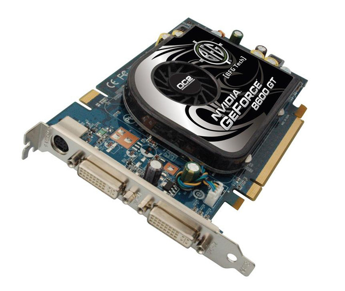 BFG Tech NVIDIA GeForce 8600 GT OC2 512MB PCIe GeForce 8600 GT GDDR3