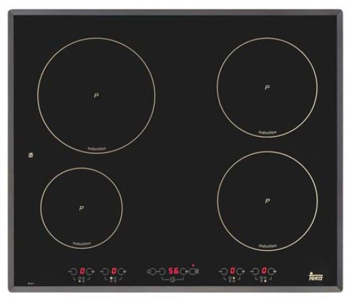 Teka IR 641 Встроенный Electric hob Черный