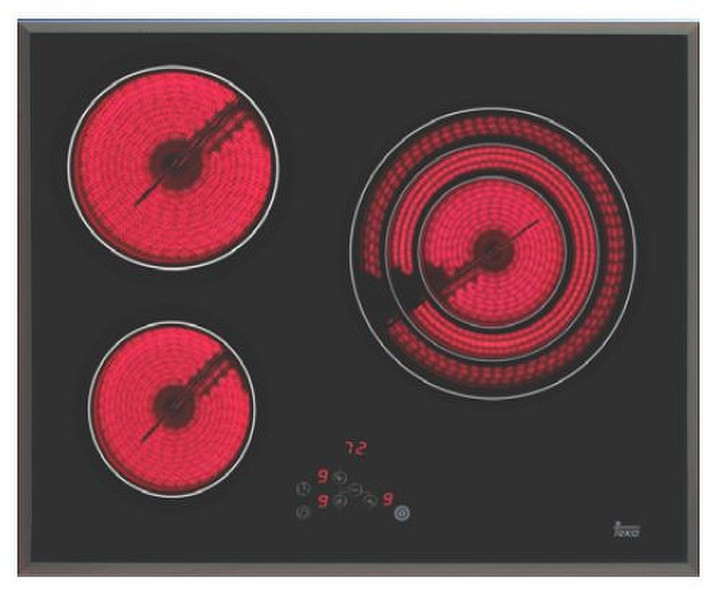 Teka TR 633 Встроенный Ceramic hob Черный