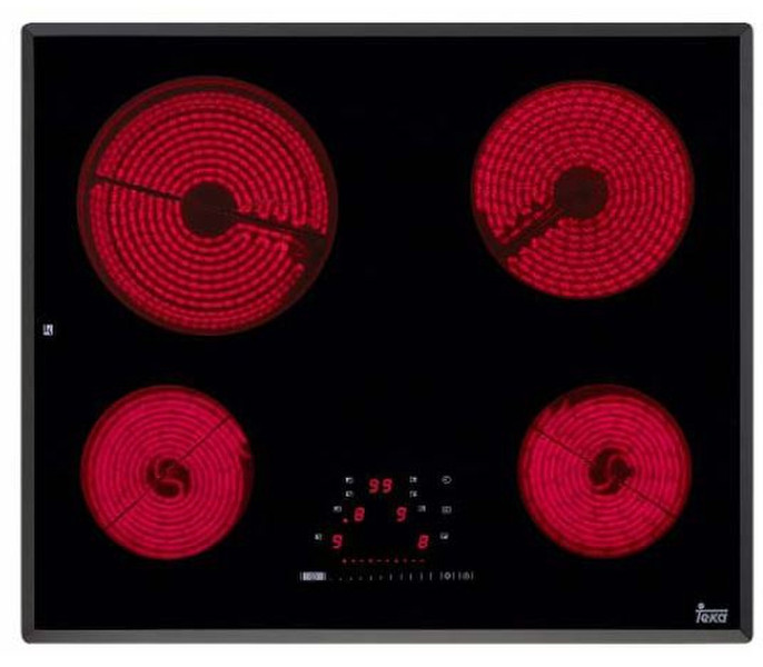 Teka TRS 645 Eingebaut Ceramic hob Schwarz