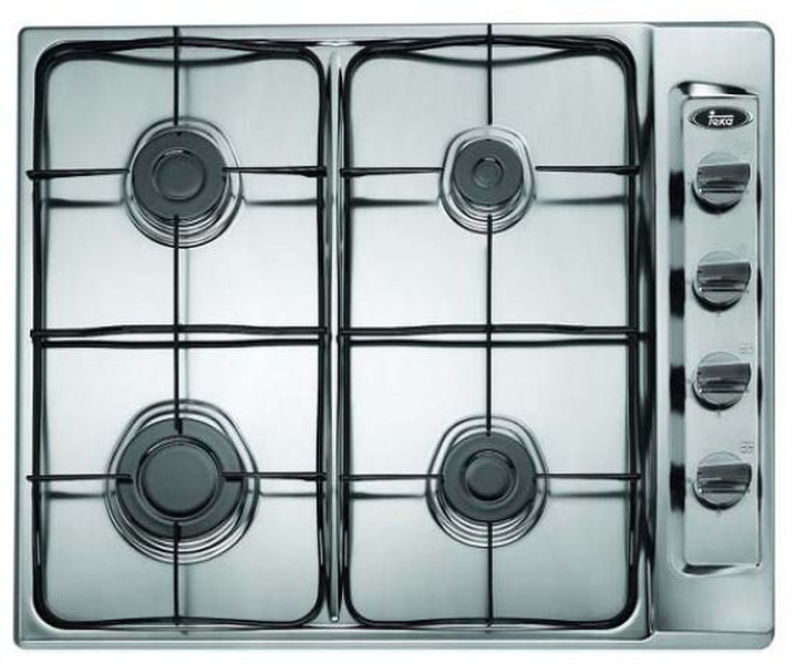 Teka E/60.2 4G AL Встроенный Gas hob Cеребряный