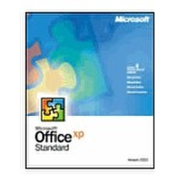 Microsoft Office XP Standard Disk Kit, NL Microsoft Volume License (MVL) 1Benutzer Niederländisch