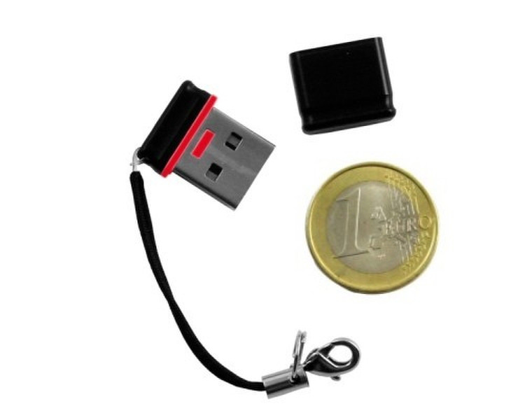Extrememory Snippy 16GB 16GB USB 2.0 Typ A Schwarz, Rot USB-Stick