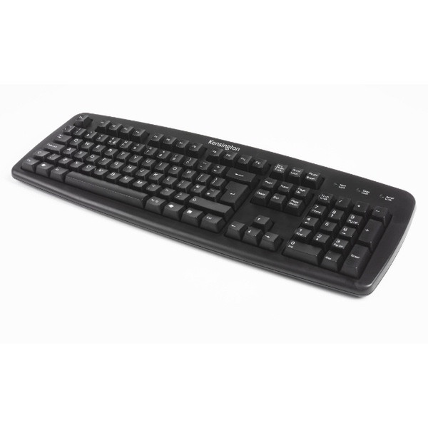 Kensington Value Keyboard USB+PS/2 QWERTY Черный клавиатура