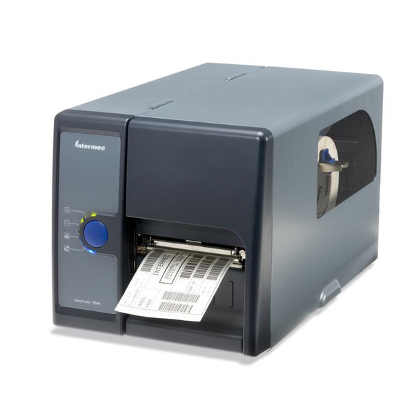 Intermec PD41 Термоперенос 203 x 203dpi Черный устройство печати этикеток/СD-дисков