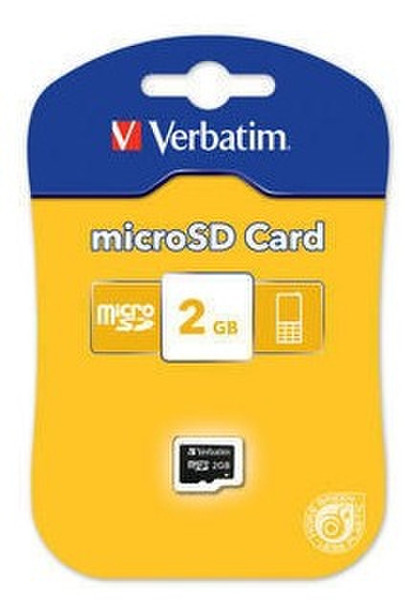 Verbatim microSD 2GB 2ГБ MicroSD карта памяти