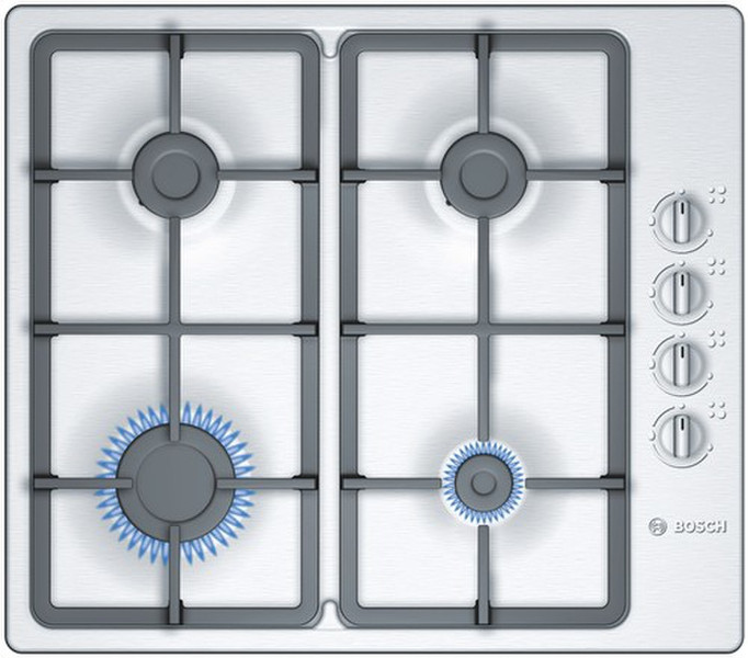 Bosch PBP615B90E Встроенный Gas hob Белый плита