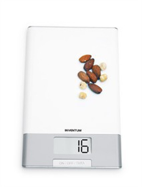 Inventum WS200W Electronic kitchen scale Белый кухонные весы