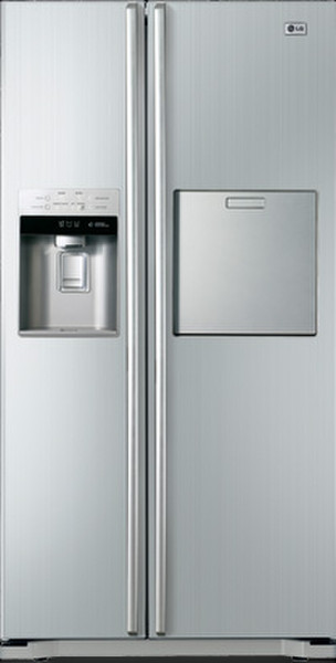 LG GW-P227HNNV Отдельностоящий Серый side-by-side холодильник