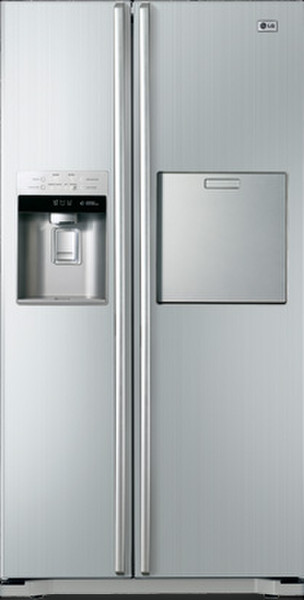 LG GW-P227HNNV Freistehend Grau Side-by-Side Kühlkombination