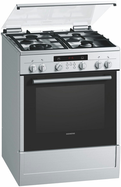 Siemens HR74W525N Отдельностоящий Gas hob Нержавеющая сталь кухонная плита