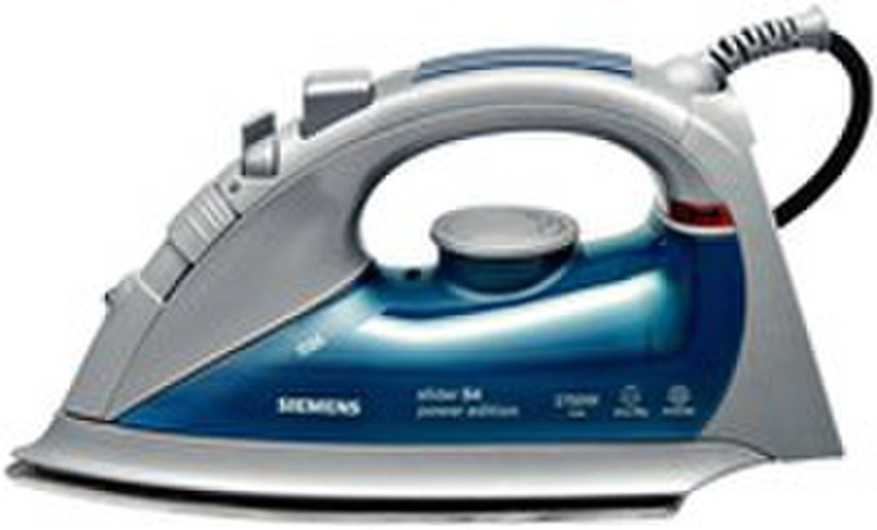 Siemens TB56122 Steam iron Blue,Silver iron