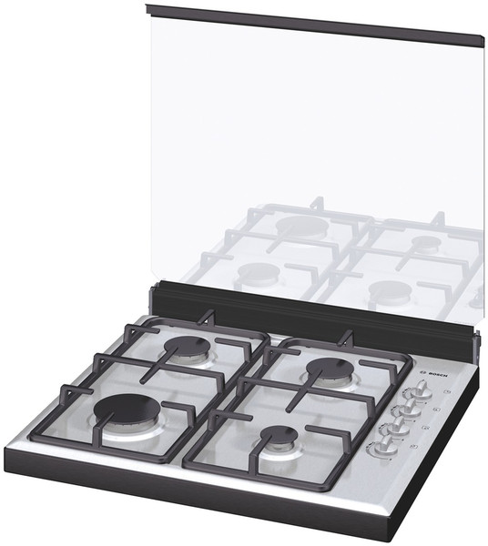 Bosch NGU2155DN Tabletop Gas hob Stainless steel hob