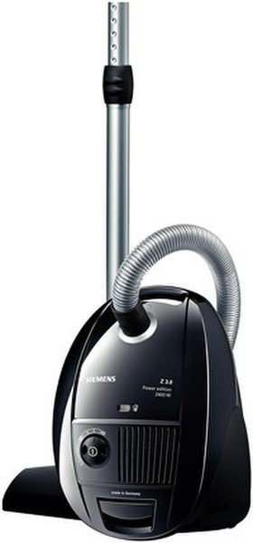 Siemens VSZ32410 Cylinder vacuum cleaner 4L 2400W Black vacuum