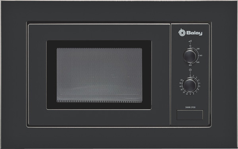 Balay 3WMN1918 Built-in 17L 800W Black microwave