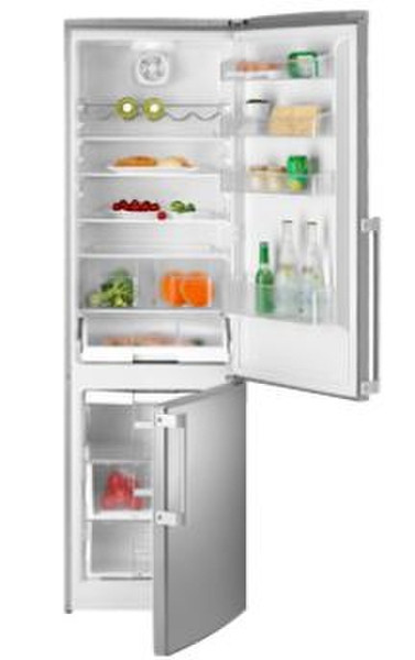 Teka TSE 400 freestanding 380L A Silver fridge-freezer