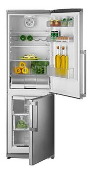 Teka TSE 342 A freestanding 340L Silver fridge-freezer