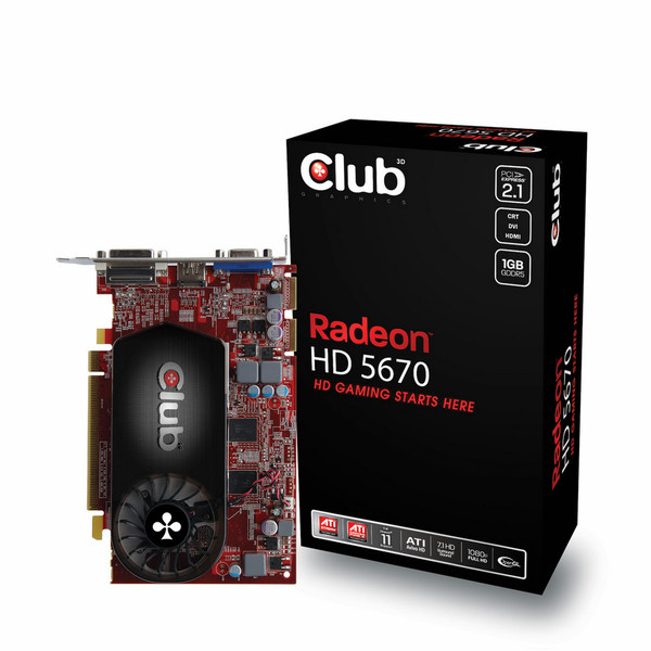 CLUB3D HD5670 1GB GDDR5