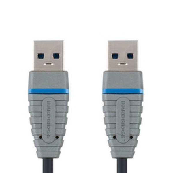 Bandridge 3m USB 3.0 A/A Cable 3м USB A USB A Черный кабель USB