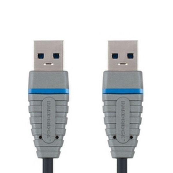 Bandridge 1m USB 3.0 A/A Cable 1м USB A USB A Черный кабель USB