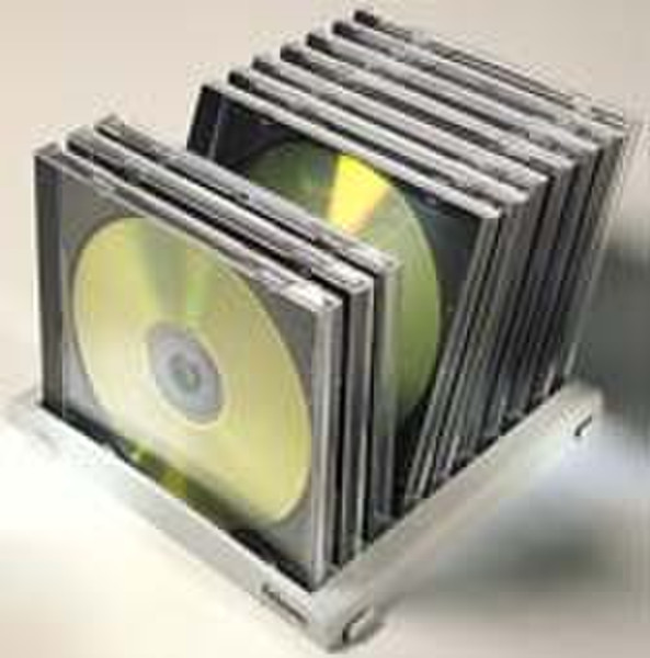 Fellowes 10 CD Flip File Grey