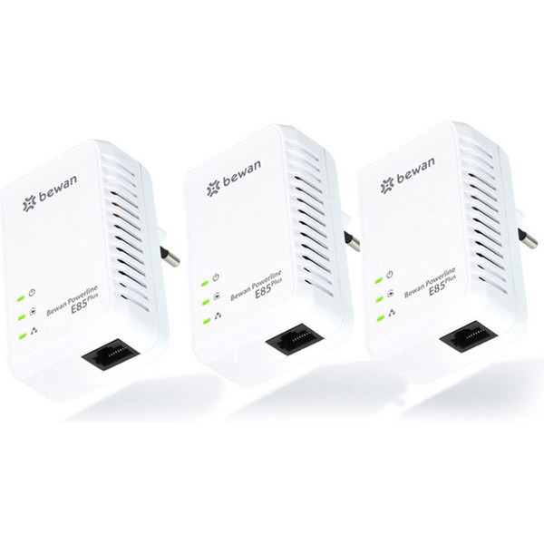 Bewan Powerline E85Plus TRIO Ethernet 85Mbit/s Netzwerkkarte