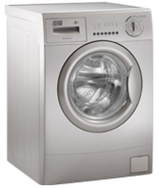 New-Pol NEF 106 IX freestanding Front-load 6kg 1000RPM Stainless steel washing machine
