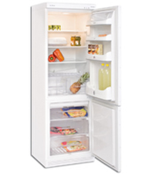 New-Pol NEC 185 P Отдельностоящий 332л Белый холодильник с морозильной камерой