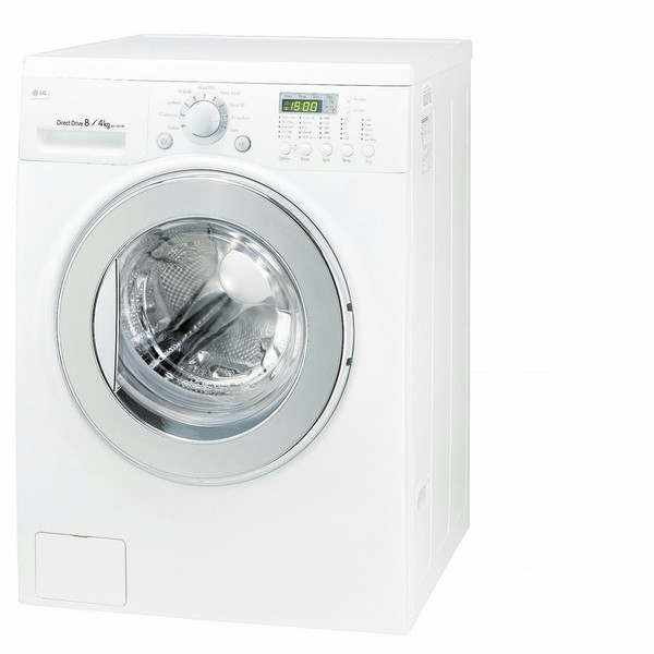 LG WD-12312RD freestanding Front-load C White washer dryer