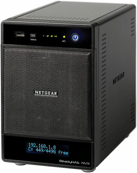 Netgear Readynas NVX Pioneer Edition RNDX400E Black