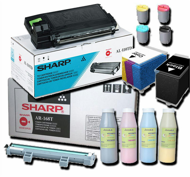 Sharp AR156LT Тонер 8000страниц Черный тонер и картридж для лазерного принтера