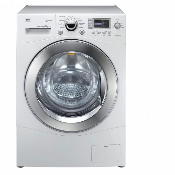 LG WS-14031GD freestanding Front-load 9kg 1400RPM A+ White washing machine