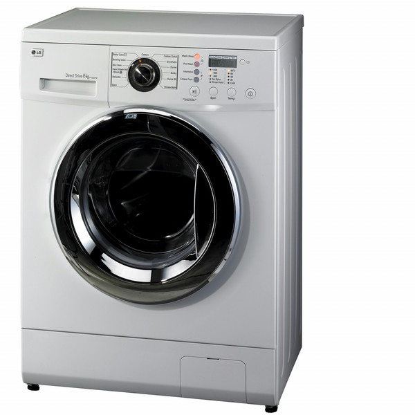 LG WD-12221TD freestanding Front-load 8kg 1200RPM A+ White washing machine